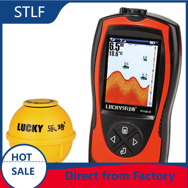 Fishing Boat Depth Finder - Bezprzewodowy czujnik sonarowy, ręczny lokalizator ryb