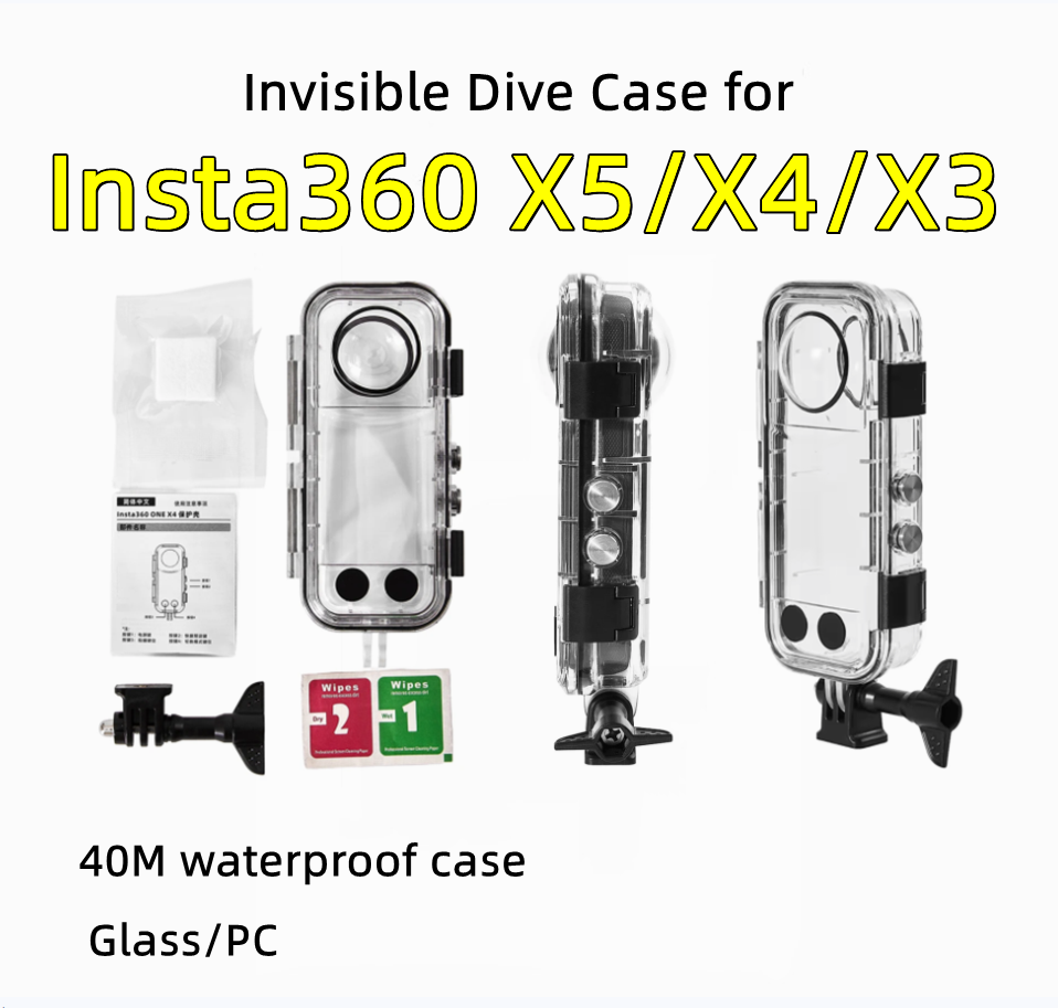 Fishing Boat Cover - Niewidoczne etui do Insta360 X3 X4
