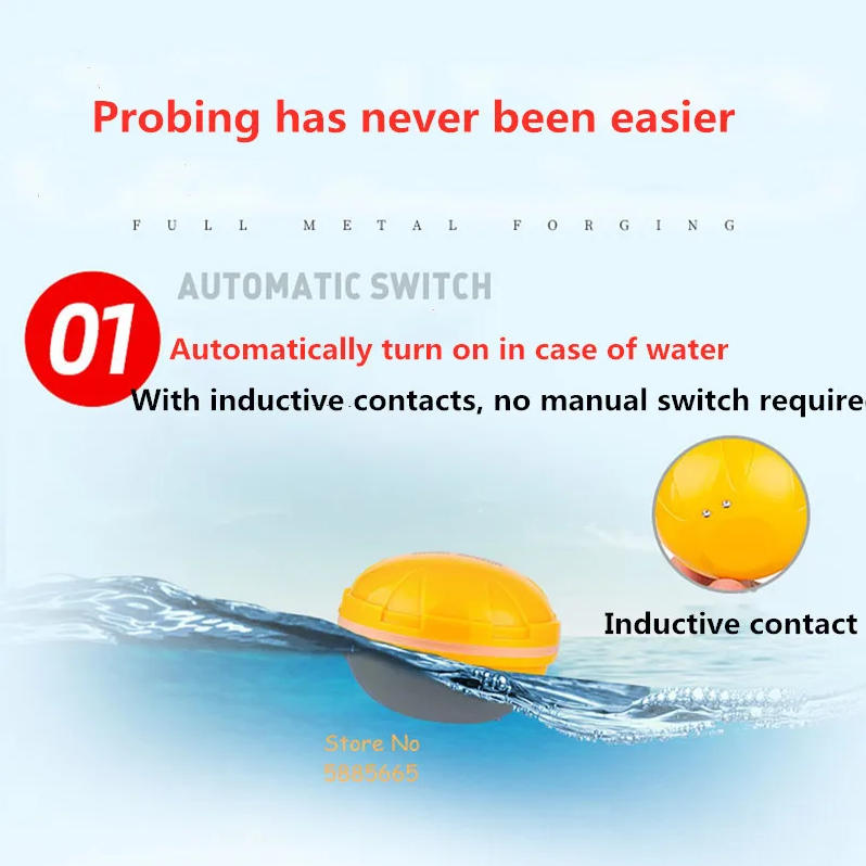 Inteligentny przenośny sonar d – Fishing Boat Depth Finder recenzja i cena