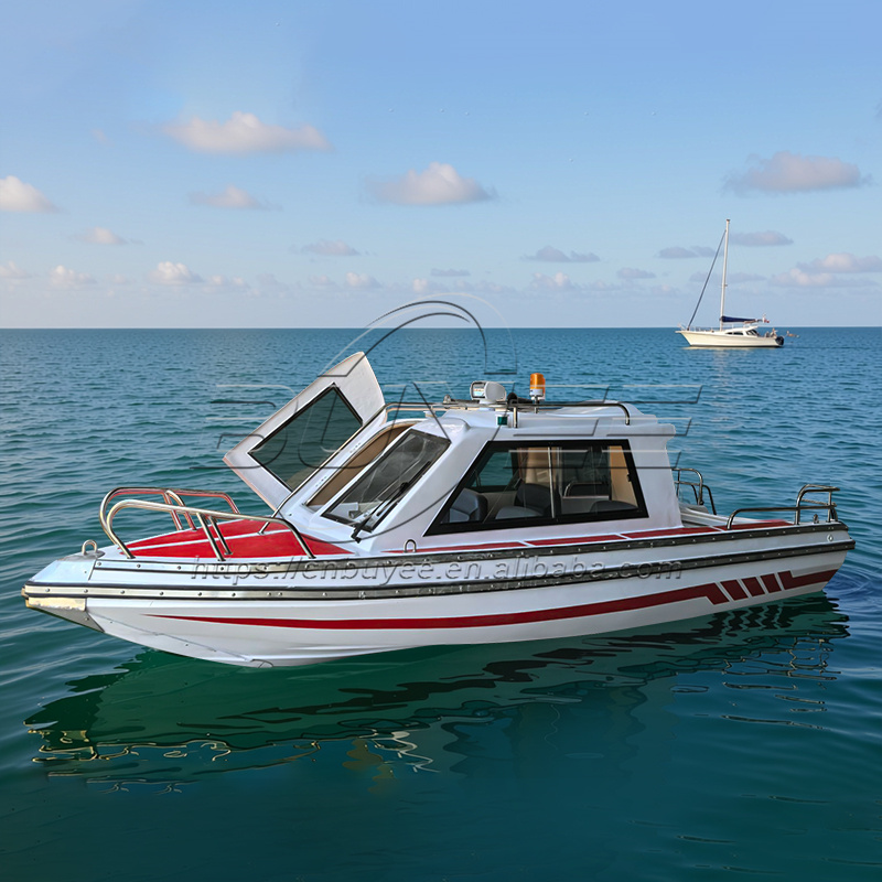 Łódź wędkarska z kabiną o dług – Fishing Boat Fiberglass recenzja i cena