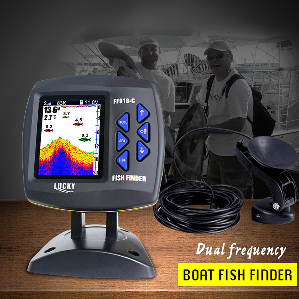 FF918-C100DS kolorowy ekran ec – Fishing Boat Depth Finder recenzja i cena